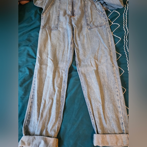Lucky Brand Blue Denim Jumpsuit - Picture 6 of 7